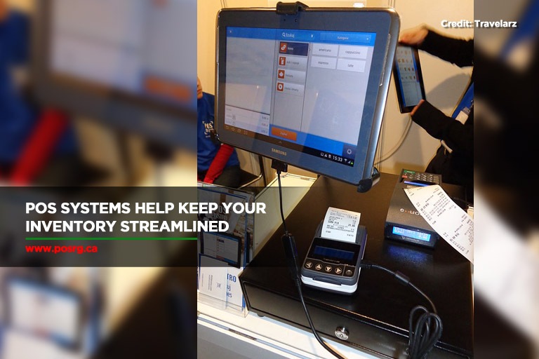 POS systems help keep your inventory streamlined