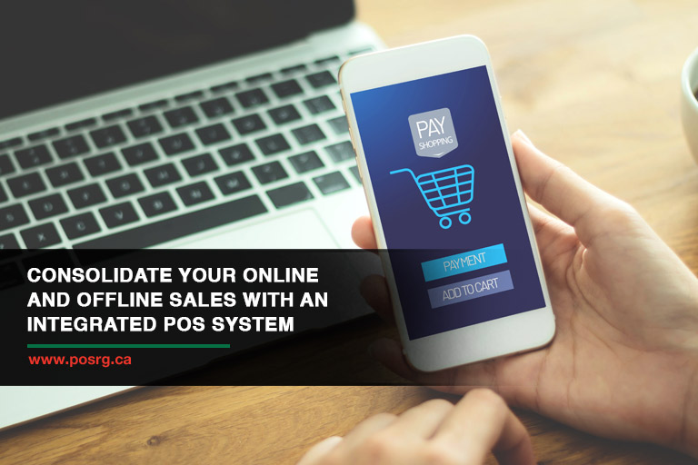 Consolidate your online and offline sales with an integrated POS system