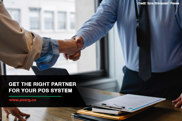 Get the right partner for your POS system