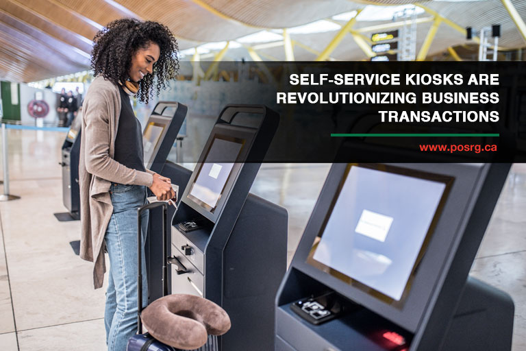 Self-service kiosks are revolutionizing business transactions